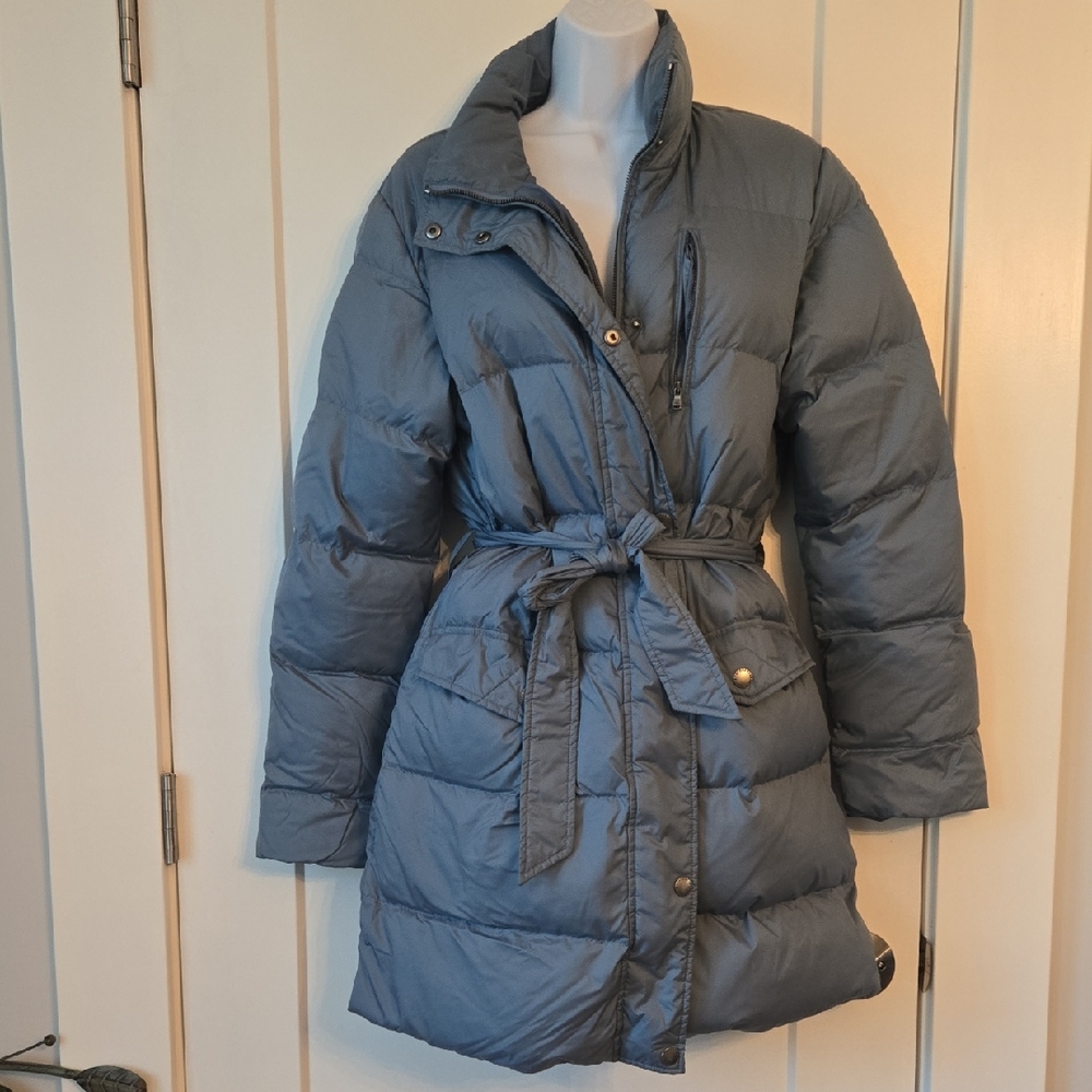 Ralph Lauren Women's Grayish Blue Puffer Jacket